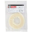 OHM オーム電機 09-1766 ワイドタイ(1530mm/白/6本入り) WLT-1530-W 6P