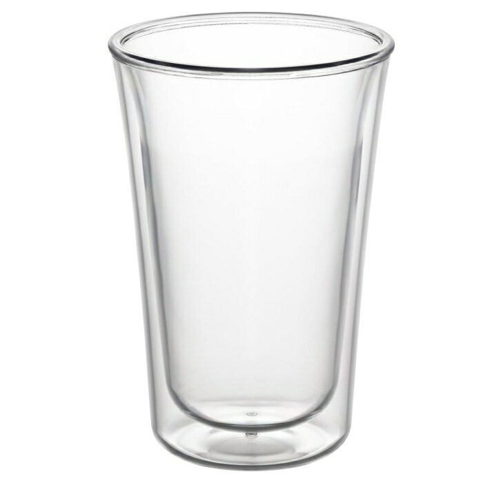 曙産業 【日本製】われないダブルウォールグラス スリム 300ml TW-3783