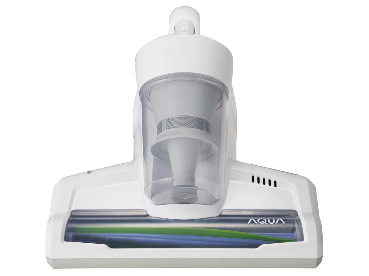【在庫限即納】AQUA アクア AQUA AQC-FT1R(W) ふとんクリーナー サイクロン式 コード式 ホワイト(AQCFT1R)
