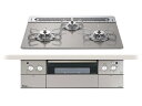PALOMA パロマ PD963WT60GH ビルトインガス CREA(クレアシリーズ) 天板60cm クリアガラストップ天板 シャインシルバー プロパンガス ...