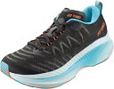 YONEX ヨネックス ランニングシューズ カーボンクルーズXRメン メンズ ブラック/オーシャンブルー(691) 24.5 cm
