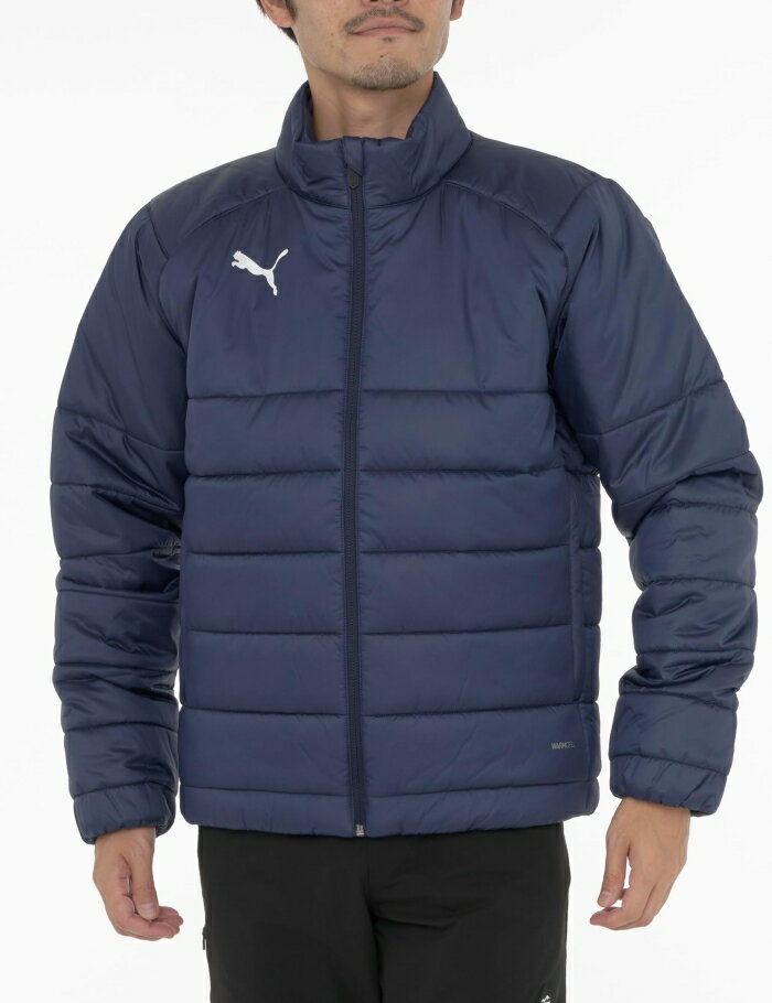 PUMA プーマ TEAMLIGA_パテッド_ジップ (659841) [色 : PUMA_NAVY] [サイズ : S]