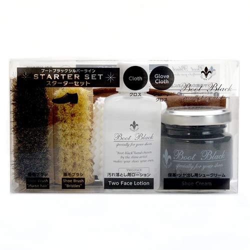 コロンブス(Columbus) コロンブス ブートブラックシルバーライン スターターセット ブラック (1405349)