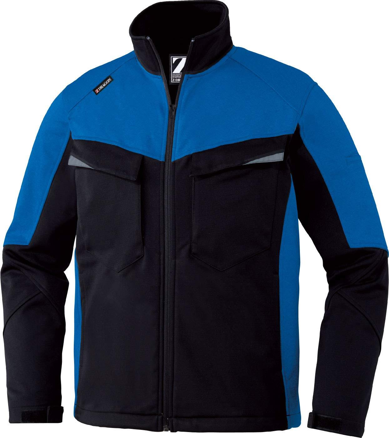 自重堂 Z-DRAGON ジャンパー ブラックブルー LL (78030525LL 3713)