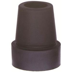 フジホームステッキ・クラッチ用替えゴム 19mm用ブラック