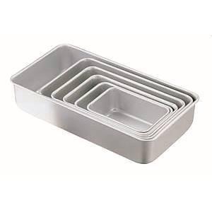 ノーブランド 商品コード:0301800 アルマイト N型 深バット 4号(275×170×90)