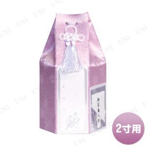 東京ローソク製造 【ペット骨壷・分骨壺】六角袋(サクラ柄) ピンク 2寸 (60548)