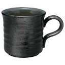 スズ木 【日本製】黒吹き 切立日本茶マグ (2061-4304)【入数:3】