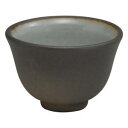 スズ木 【日本製】ひとしずく 焼締 ぐい呑 (6048-5250)【入数:3】
