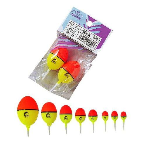 ナカジマ 790 NEW 蛍光玉ウキ 6号