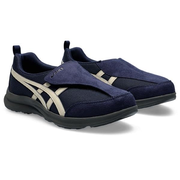 ASICS アシックス ライフウォーカー 1241A010 (1241A010) ネイビーブルー×オフホワイト 25.5