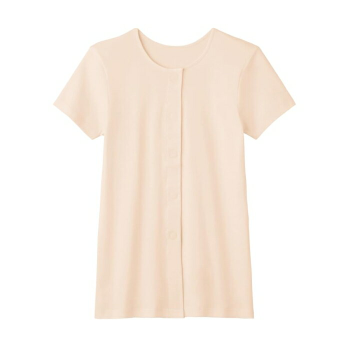 グンゼ 婦人3分袖ワンタッチインナー (HW4038) カームベージュ M