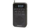 OHM オーム電機 充電式ポケットラジオ(ワイドFM/連続使用15時間 イヤホン時/ブラック) RAD-P332N-K