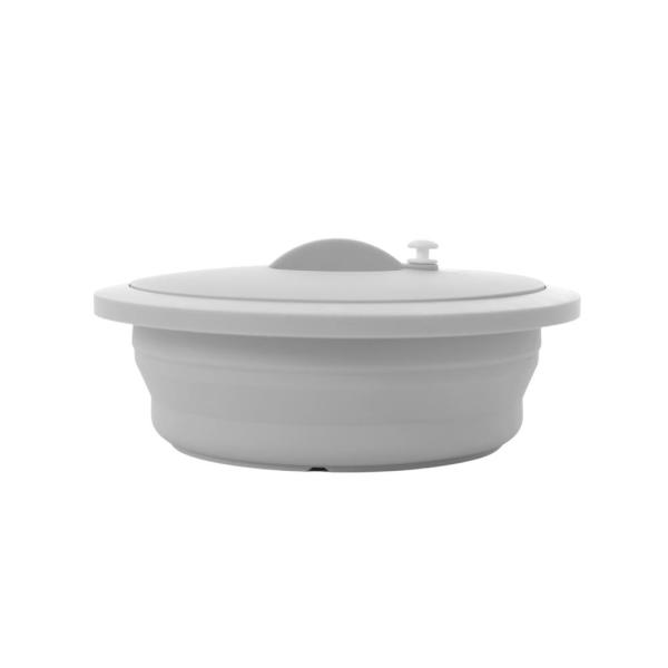 Bamboo Baskets, Bowls - イシガキ(Ishigaki) イシガキ デリッシュライフ シリコンCOOKラウンド グレー