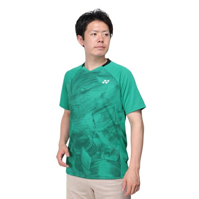 樂天商城 - YONEX ヨネックス ユニゲームシャツ(フィットスタイル) (10605) [色 : エメラルド] [サイズ : L]