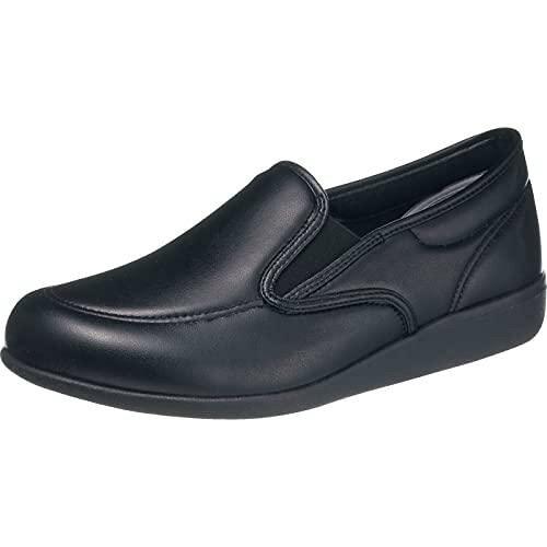 アサヒシューズ 快歩主義M035 (KS23901) ブラックスムース 25.0cm