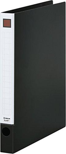 KING JIM レバーリングファイル黒(6671クロ)