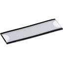 トラスコ中山(TRUSCO) TRUSCO マグネット式見出しプレート 25X80 黒 10枚入 (MGP25X80BK 8037)