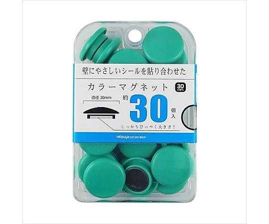 �ߥĥ� ���顼�ޥ��ͥå�30mm ��30�� (BX3CM30GR 7309)