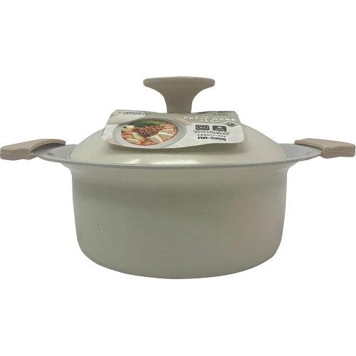 其它 - 和平フレイズ プチなべ IH対応卓上鍋 16cm アイボリー RB-3209 (1026775)【入数:12】