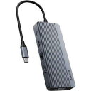 ANKER Anker USB-C ハブ (10-in-1、Dual display) グレー(A83C20A1)(2)