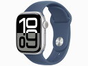 APPLE アップル MWWA3JA 24 AW S10 GPS 42シルバーアルミ デニムバンド シルバーアルミニウム MWWA3J/A