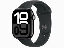 APPLE アップル MWWP3JA 24 AW S10 GPS 46ジェットブラックアルミ ブラックバンド ジェットブラックアルミニウム MWWP3J/A