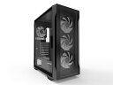 ZALMAN i3 NEO TG Black ミドルタワー型PCケース フロント強化ガラスパネル CS8681(2)