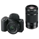SONY ソニー VLOGCAM ZV-E10II ダブルズームレンズキット ブラック(ZV-E10M2X/B)(2)