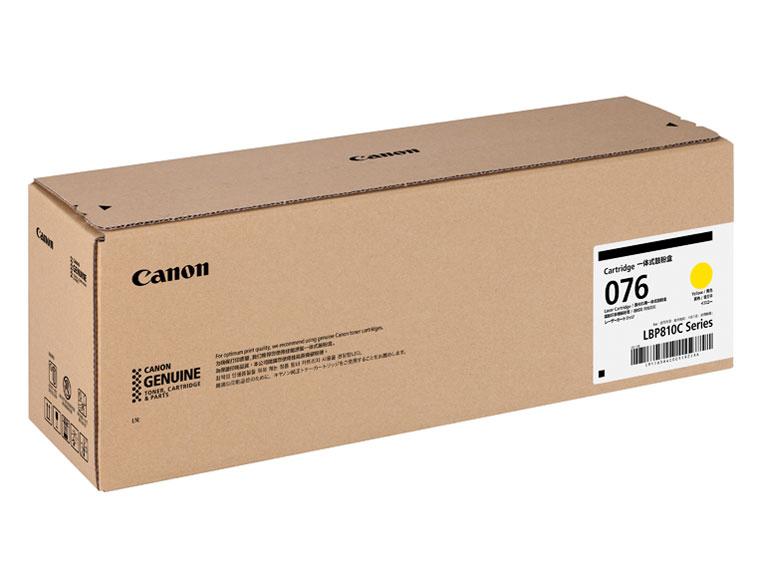 CANON キャノン キヤノン トナーカートリッジ 076 Y (イエロー)(CRG-076YEL)