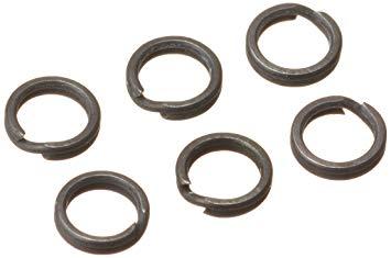 フィールドハンター ブラック平打ちスプリットリング #00