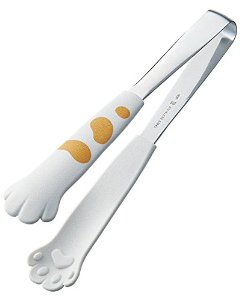 田辺金具 卓上トング きゃっちだにゃん 白たま 1122 2510414