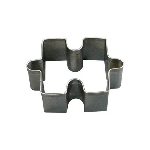 タイガークラウン 18-8抜型 パズル 小 クッキー 焼き菓子 ステンレス製 3702