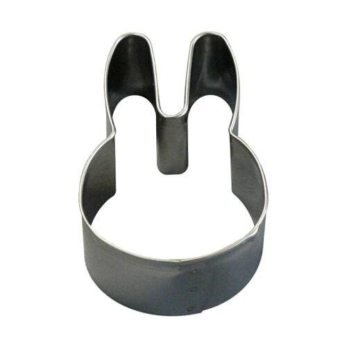 タイガークラウン 18-8抜型 うさぎフェイス クッキー 焼き菓子 ステンレス製 3704