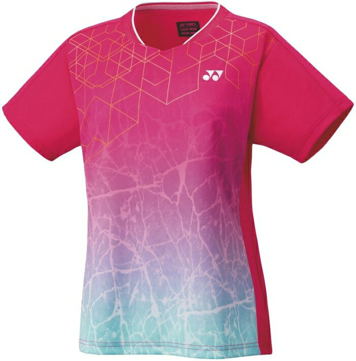 YONEX ヨネックス ウィメンズ__ゲームシャツ(スリム) (20813) [色 : ブライトピンク] [サイズ : XO]
