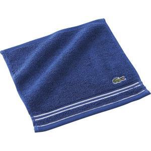 内野(UCHINO) ラコステ Lナシオナル タオルハンカチ ダークブルー LV7098Z_DB