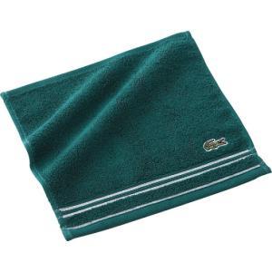内野(UCHINO) ラコステ Lナシオナル タオルハンカチ グリーン LV7098Z_G