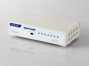 ELECOM エレコム Giga対応スイッチングHub/5P/金属/電源内蔵/ホワイト(EHC-G05MN4-HJW)