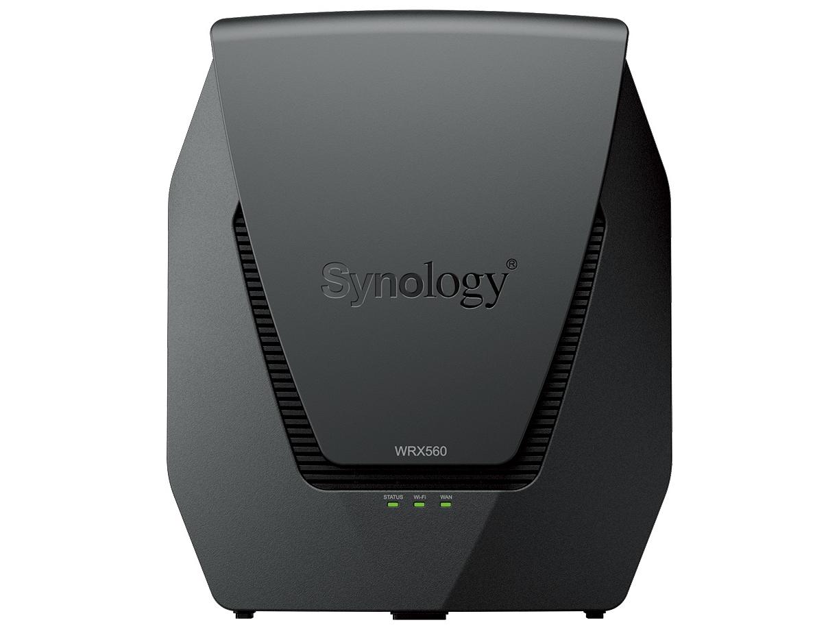 &nbsp;メーカー&nbsp;Synology&nbsp;商品カテゴリ&nbsp;ネットワーク機器＞無線・有線LANルーター&nbsp;発送目安&nbsp;1週間以内に発送予定&nbsp;お支払方法&nbsp;銀行振込・クレジットカード&nbsp;送料&nbsp;送料無料&nbsp;特記事項&nbsp;&nbsp;その他&nbsp;※※※※※※※※※※※※※※※※※ 仕様 ※※※※※※※※※※※※※※※※※接続環境 最大150台 無線LAN規格 IEEE802.11a/b/g/n/ac/ax周波数 2.4/5GHz 周波数帯 デュアルバンド無線LAN速度(5GHz) 2400 Mbps 無線LAN速度(2.4GHz) 600 Mbpsアンテナ数 4x4 MIMO 高性能内部アンテナ(5GHz)/2x2 MIMO 高性能内部アンテナ(2.4GHz) ストリーム数 5GHz：4ストリーム/2.4GHz：2ストリームセキュリティ規格 WPA/WPA2/WPA3有線LAN(HUB)速度 10/100/1000Mbps/2500Mbps(LAN/WAN切替ポート) 有線LAN(HUB)ポート数 4WPS ○ ビームフォーミング ○DFS ○メッシュWi-Fi ○VPN ○ VPNパススルー ○DLNA ○ ゲストポート ○幅x高さx奥行 194x233x66 mm 重量 1350 g