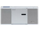 TOSHIBA 東芝 CDラジオ Aurex 密閉型ネオジウムスピーカー搭載 ホワイト(TY-ANX3(W))