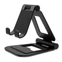 アーキサイト <ARCHISS>折り畳み式 スマホ・タブレット用アルミスタンド ブラック(7〜13インチ)(AS-BWBM-BK)(2)