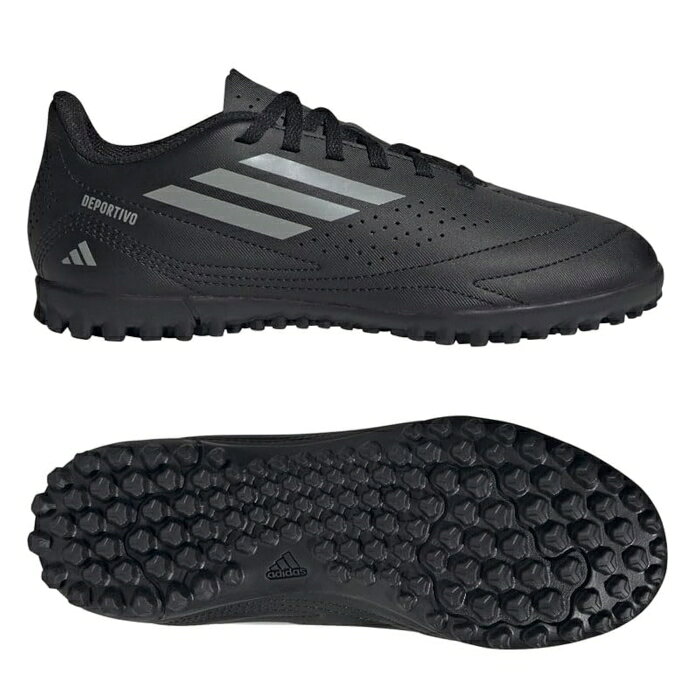 ADIDAS アディダス 43_キッズデポルティーボIIITF (JH9117) [色 : コアBLK/GRYスリー] [サイズ : 240]