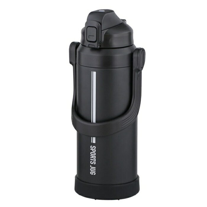 ベストコ ダブルステンレス スポーツジャグ 水筒 2.2L 保冷専用 ブラック NQ-0321