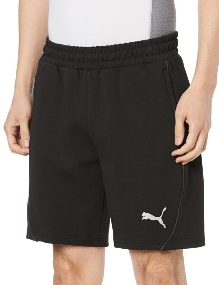 PUMA プーマ TEAMFINAL_カジュアル_ショーツ (659333) [色 : PUMA_BLACK] [サイズ : XXL]