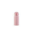 ZOJIRUSHI 象印 象印 (ZOJIRUSHI) 水筒 ワンタッチ ステンレスマグ シームレス 0.36L ピーチピンク SM-WA36-PA(3)