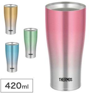 サーモス(THERMOS) サーモス 真空断熱タンブラー 420ml ピンクフェード JDE-421C P-FD