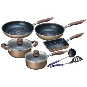 和平フレイズ 調理器具セット 鍋＆フライパン5点セット(ツール付) (1034374)【入数:2】