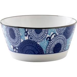 MINORUTOKI みのる陶器 【PLANTAREE】紺青 130パック小鉢 大輪菊[日本製 美濃焼 食器]オリジナル (a084..