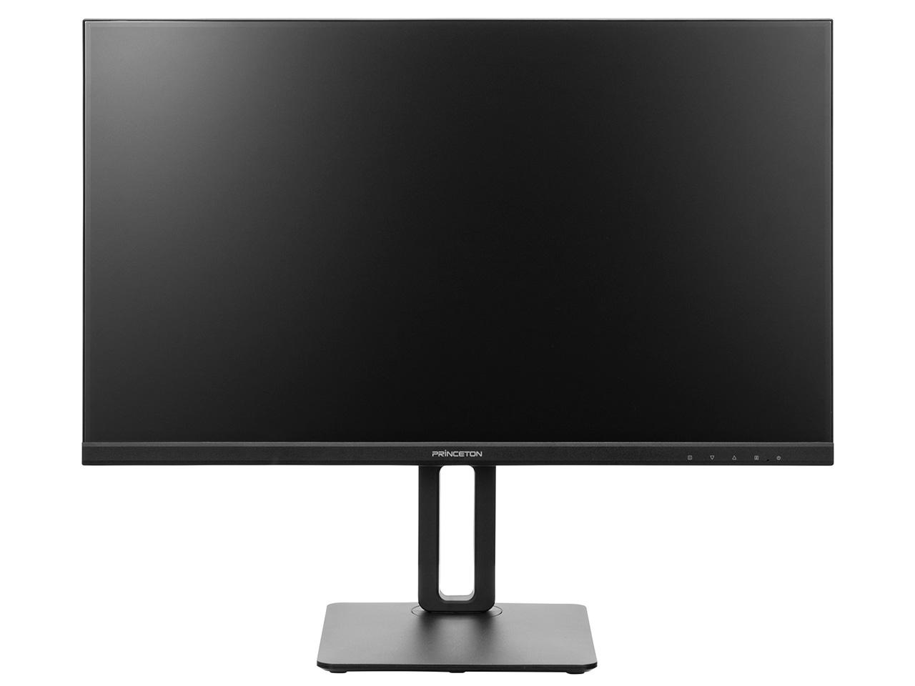 PRINCETON プリンストン PTFBLC-27S 27.0型 マルチアングル ワイドカラー液晶ディスプレイ 1920×1080 スピーカー搭載 DisplayPort HDMI USB タイプC