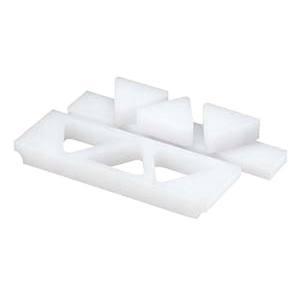 山県化学(Yamagatakagaku) 山県　PE押し蓋付　おにぎり　A型5穴　小【BON124】